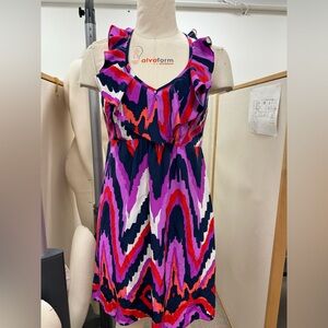 BNWT Silk Ikat Halter Dress